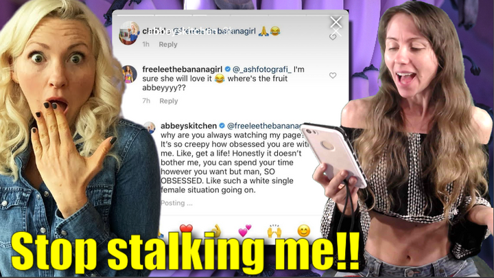 Dietitian's Drama: Abbey Sharp attacks me on Instagram. I'm obsessed!