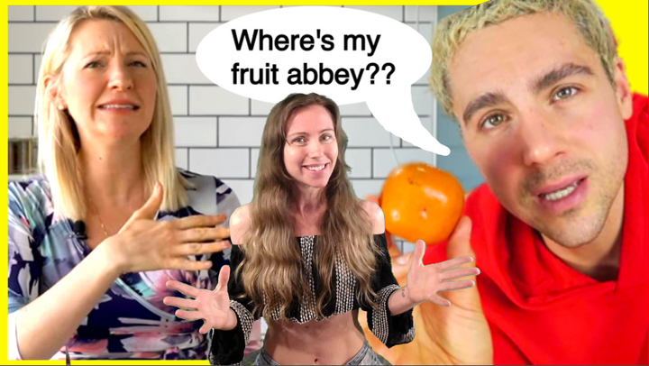 Freelee reacts to Dietitian Abbey Sharp's review of Healthy Crazy Cool