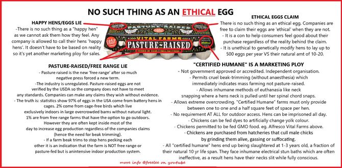 Freelee exposes Vital Farms Eggs Lies