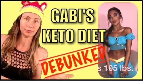 Gabi Demartino's VS Model Keto Diet Debunked By Freelee The Banana Girl