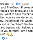 Coach Freelee AI Access for founding members