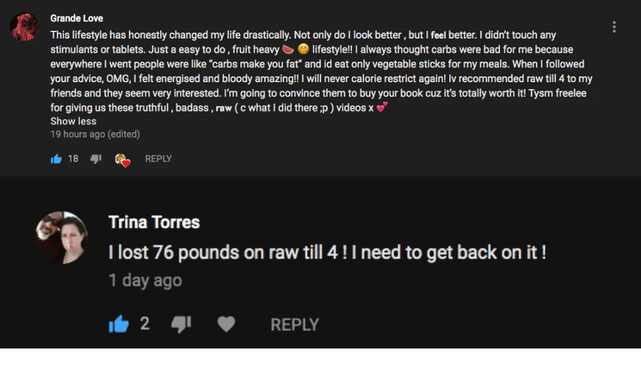 What I Eat in a Day on Raw Till 4 ebook