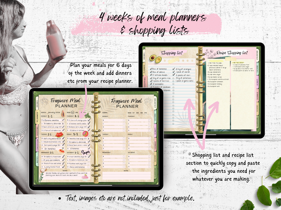 Recipe Planner for iPad & Apple Computers