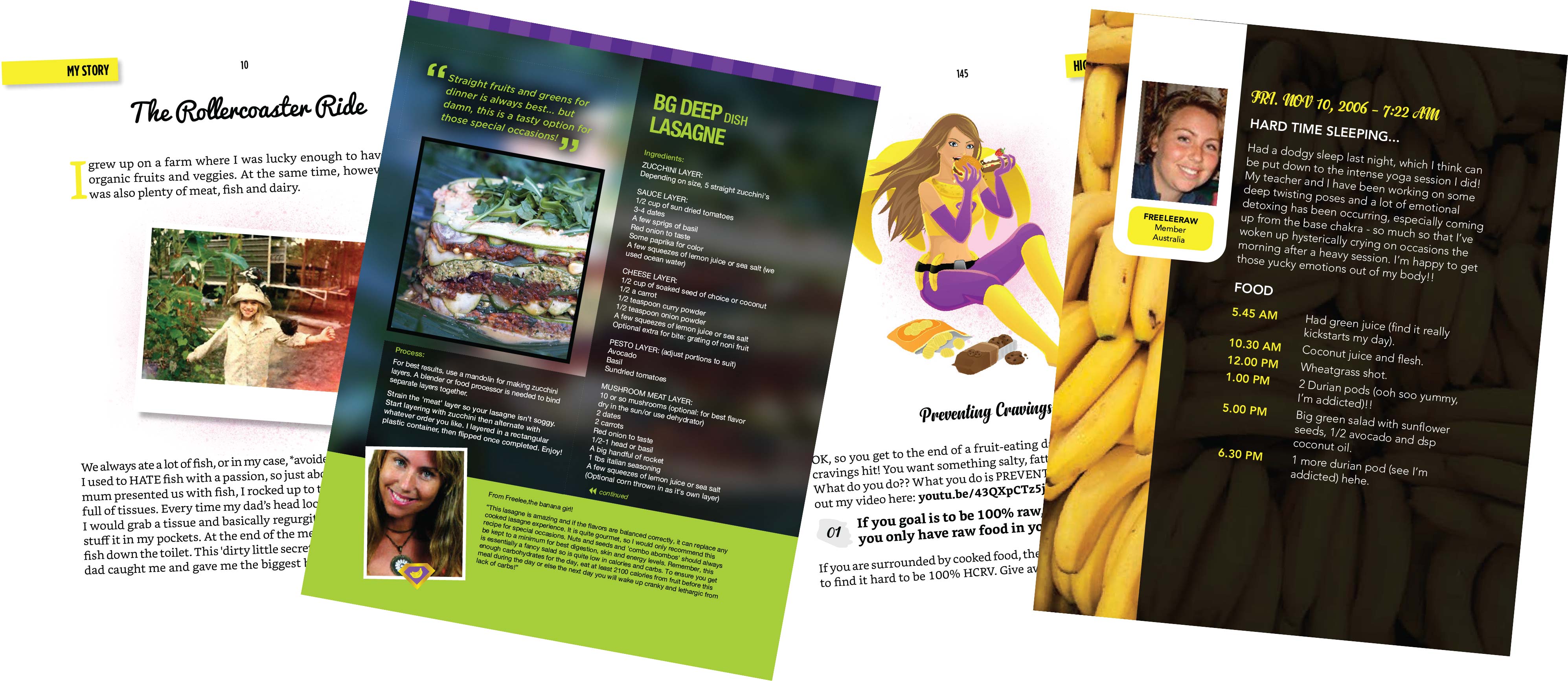 Vegan Weight Loss Meal Plan ebook Bundle Freelee the Banana Girl